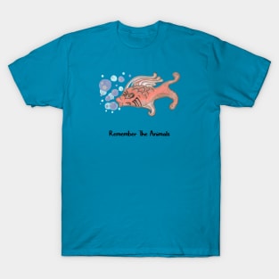 Remember The Animals Fish T-Shirt T-Shirt